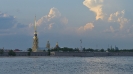 Петропавловская крепость за час до заката_2